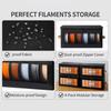 New Consumables Storage Box Dustproof Filament Container Holder Rack Modular Stackable For Home Office Workshop Organizer