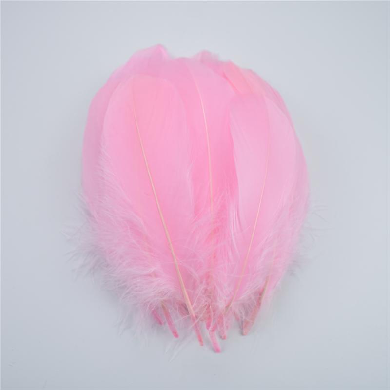 20Pcs Colored Goose Feather 5-7inch/12-18cm  Swan Plumes Handicraft Accessories Wedding Deco Diy Craft Carnival Party Decoration