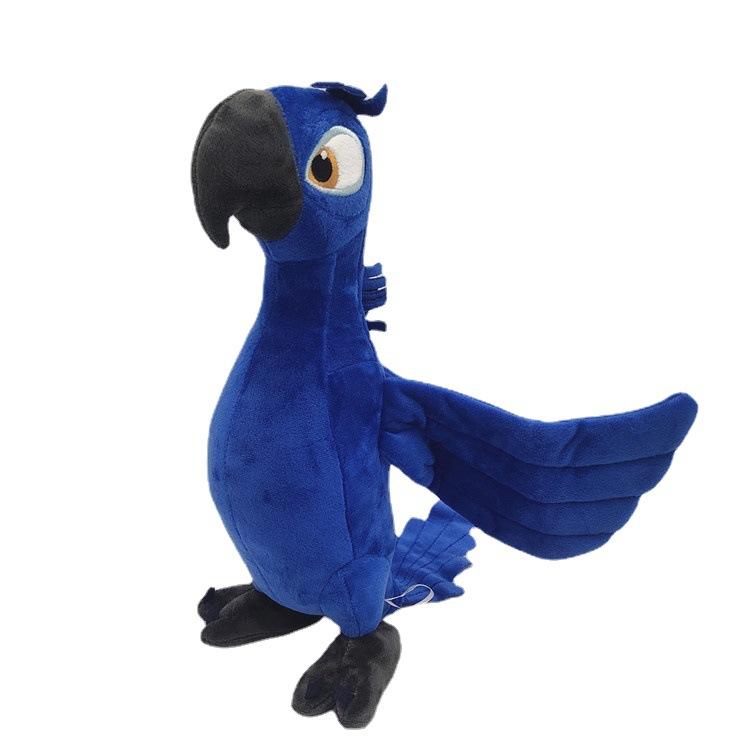 Rio Adventure Rio2 Macaw Plush Toy Doll Can Stand Alone