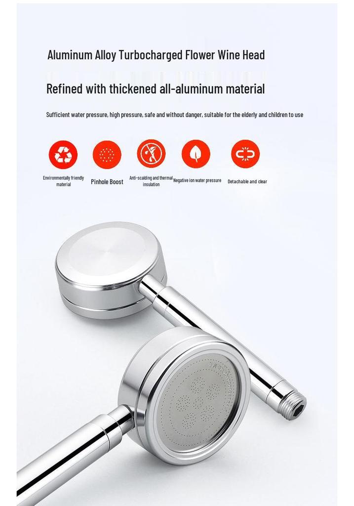 Rural Country Portable Electric Shower Head for Outdoor Use