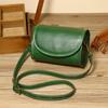New Casual and Versatile Soft Cowhide Shoulder Bag Retro Top Layer Vegetable Tanned Cowhide Crossbody Bag