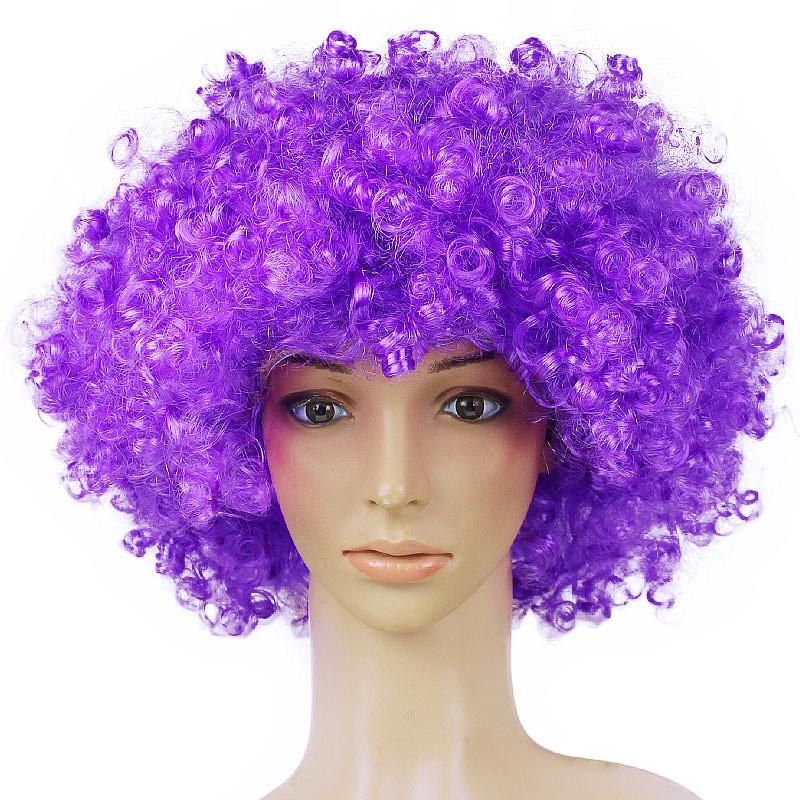 Joker Wig With Colorful Explosion Hair For Childrens Festival Costume Accessory