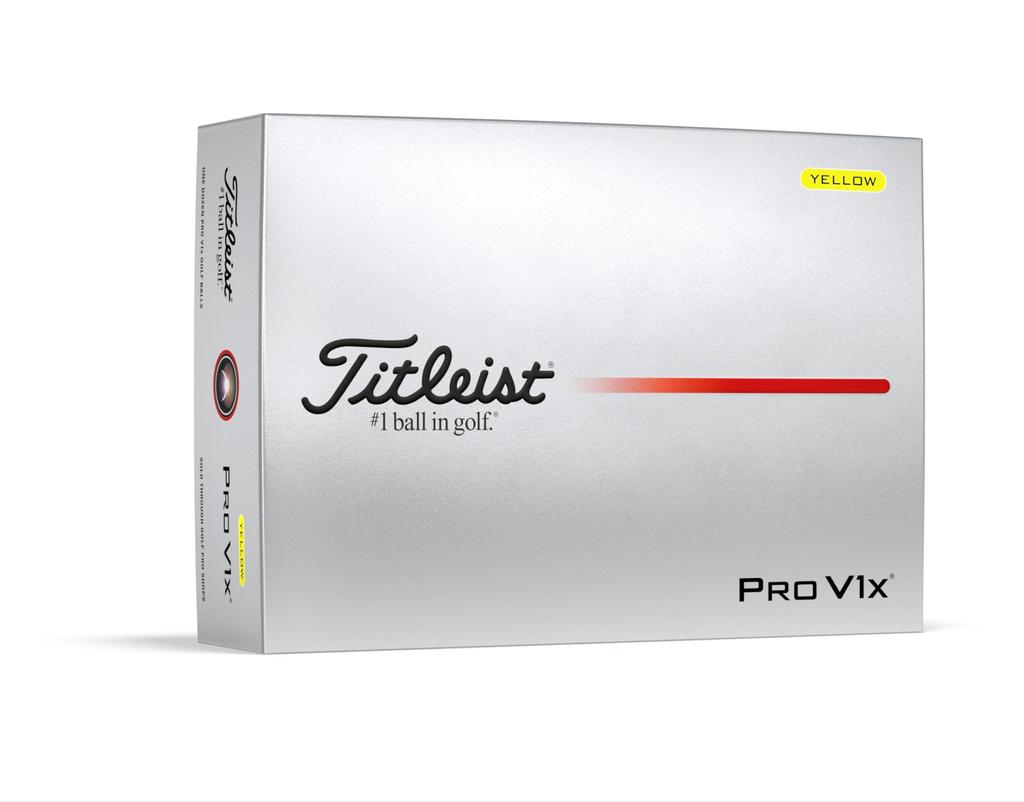 Titleist PRO V1X 25 Yellow DZ