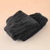 Solid Color Simple Casual Trousers Children's Home Clothes Autumn Winter Warm Plush Long Pant Baby Girls Boys Clothing Pants
