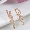 Kinel Fashion Tassel Gold Color Long Women's Earrings