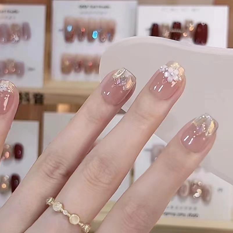 

Чисто ручная работа, фототерапевтический носитель на Праздник Весны, готовое изделие многоразовое и многоразовый патч для нейл-арта Large L