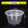 Miaoqiao Round Disposable Food Containers