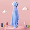 Large Size Swaddle Blanket Cartoon Bath Towel New Kids Hooded Towel  Baby