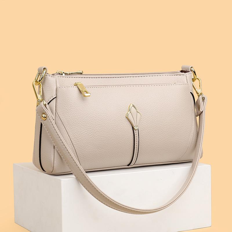 Women's bag 2025 new middle-aged mother small square bag multi-compartment underarm bag versatile fashion shoulder messenger bag