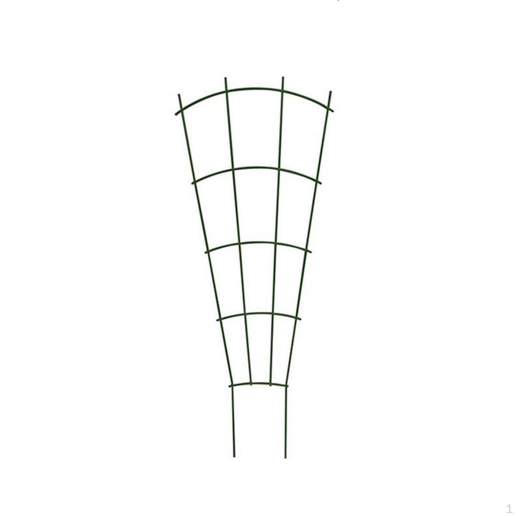 Metal Plant Trellis Decorative Climbing Sturdy Potted Vine Frame for Garden, Balcony,