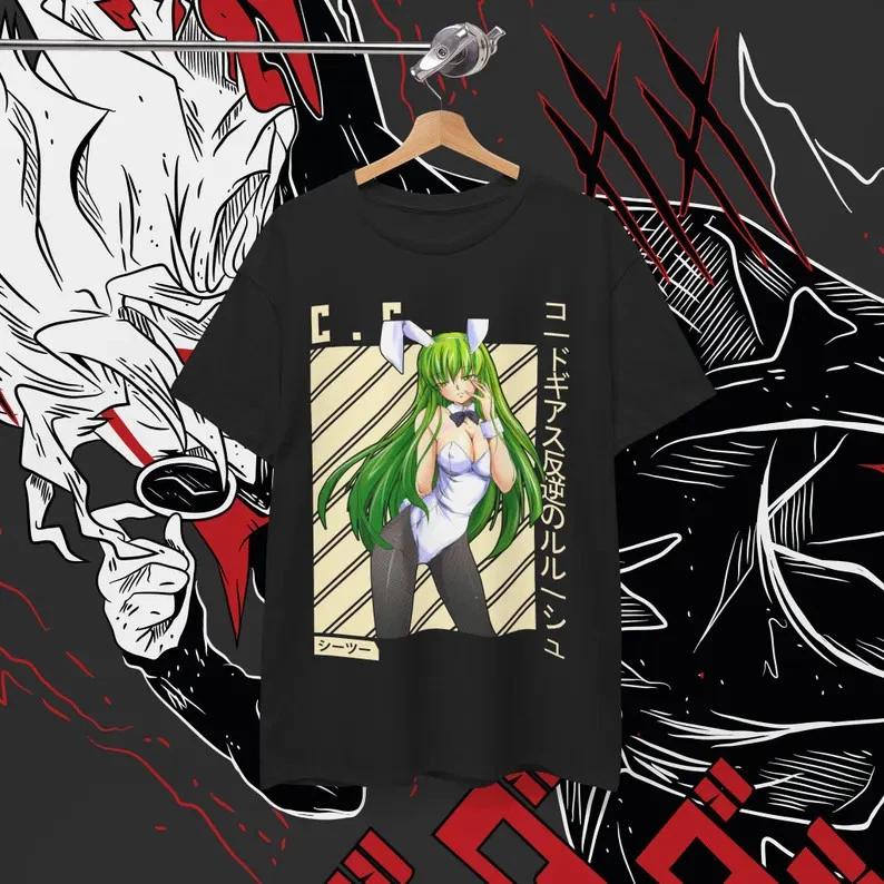 CC Bunny Geas Girl Anime Waifu Cosplay Unisex TShirt Gift Unisex 6 S
