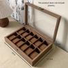 Wooden Bead Bracelet Storage Box Large Capacity Bracelet Display Case  Ring Watch