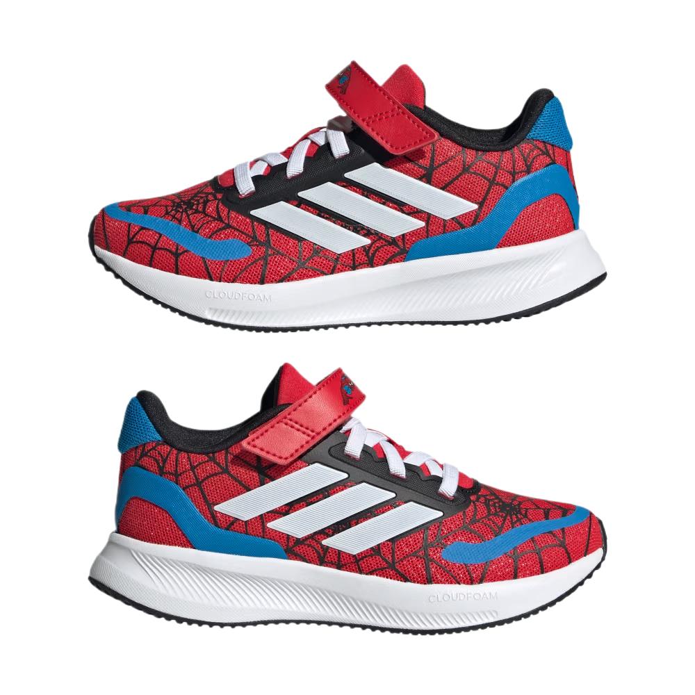 Marvel X Adidas Runfalcon 3.0 C Spider-Man Kids Sneakers Red Pure-Ruby Cloud-White IH8743