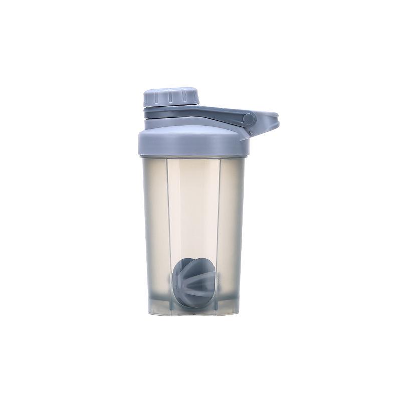 Portable Shaker Bottle for Men & Women - Fitness Protein Powder Water Cup with Scale