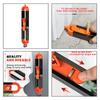Gauge Profile Scribing Ruler Outline Duplication Marking for Welding Flooring Tile Scribe Construction Woodworking Tool