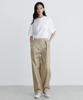 MUSINSA STANDARD WOMAN Women'S Reverse Two-Tuck Wide Chino Pants [Beige]