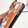 Matte TPU Leather Texture Slim Phone Case For iPhone 16 Pro Max 15 Pro 14 13 12 11 Bowknot Pattern Shockproof Soft Bumper Cover