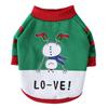 Haustier Hund Vierbeiner Kostüm Winter Weihnachtsoutfit Korallenfleece Hoodie Kleine Mittlere Große Hunde