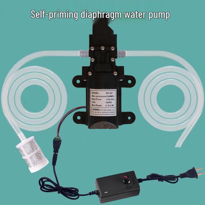 Mini Electric Self-Priming Diaphragm Water Pump for Home Purification and Boosting