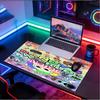 Kişiye Özel İsimli Dandy'nin Dünya Desenli Mouse Pad, Dizüstü Bilgisayar Masa Matı, Ev İçin Dekoratif Masa Matı Klavye Altlığı Hediye
