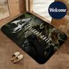 Soft Flannel Floor Mat Game Resident Evil Requiem Floor Mat Non-Slip Absorbent Doormat Bathroom Bedroom Home Decor Rug