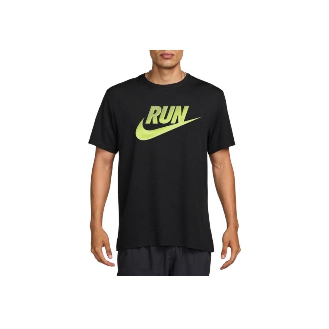 

Nike Miler FW24 AS M NK Run Energy Повседневная удобная мягкая футболка с коротким рукавом Мужские топы черного цвета HJ3565-010 L