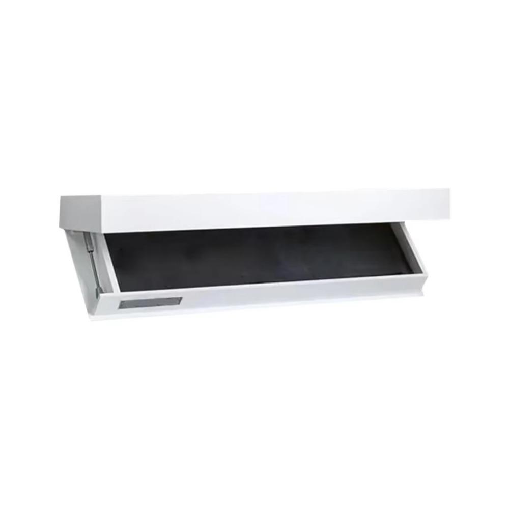 

Solid Color Wooden Magic Flap Shelf Wall Mounted Decorative Hidden Shelves with Secret Compartment Space Saving белый
