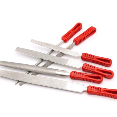 6inch Triangle/Flat/Round/Semicircle Diamond File Metal Stone Carving Tools