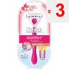 Sic japan Schick Quattro 4 für Frauen Halter mit 2 Ersatzklingen Damenhalter Damenrasierer<Replacement Blade> Schick Quattro 4 für Damen Rep