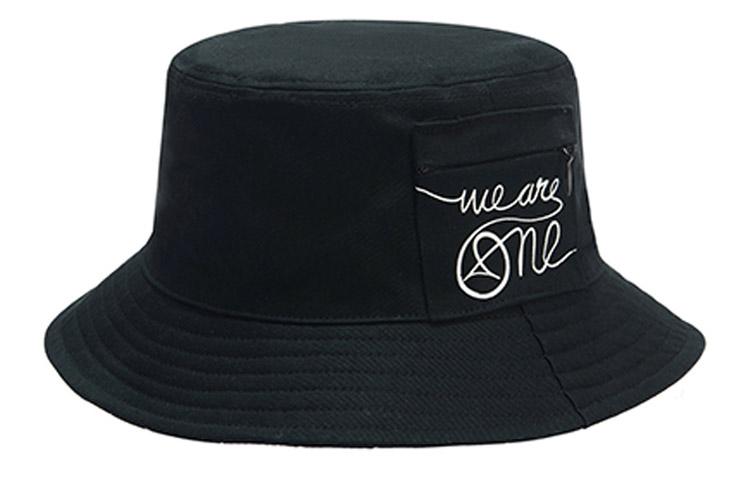 Li Ning Bucket Hats Unisex Black AMYR103-1