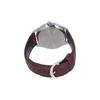 Casio Standard Series Simple Retro Small Round Watch Business Fashion Quartz Movement Leather Strap Men watches Silver MTP-V005L-7B5