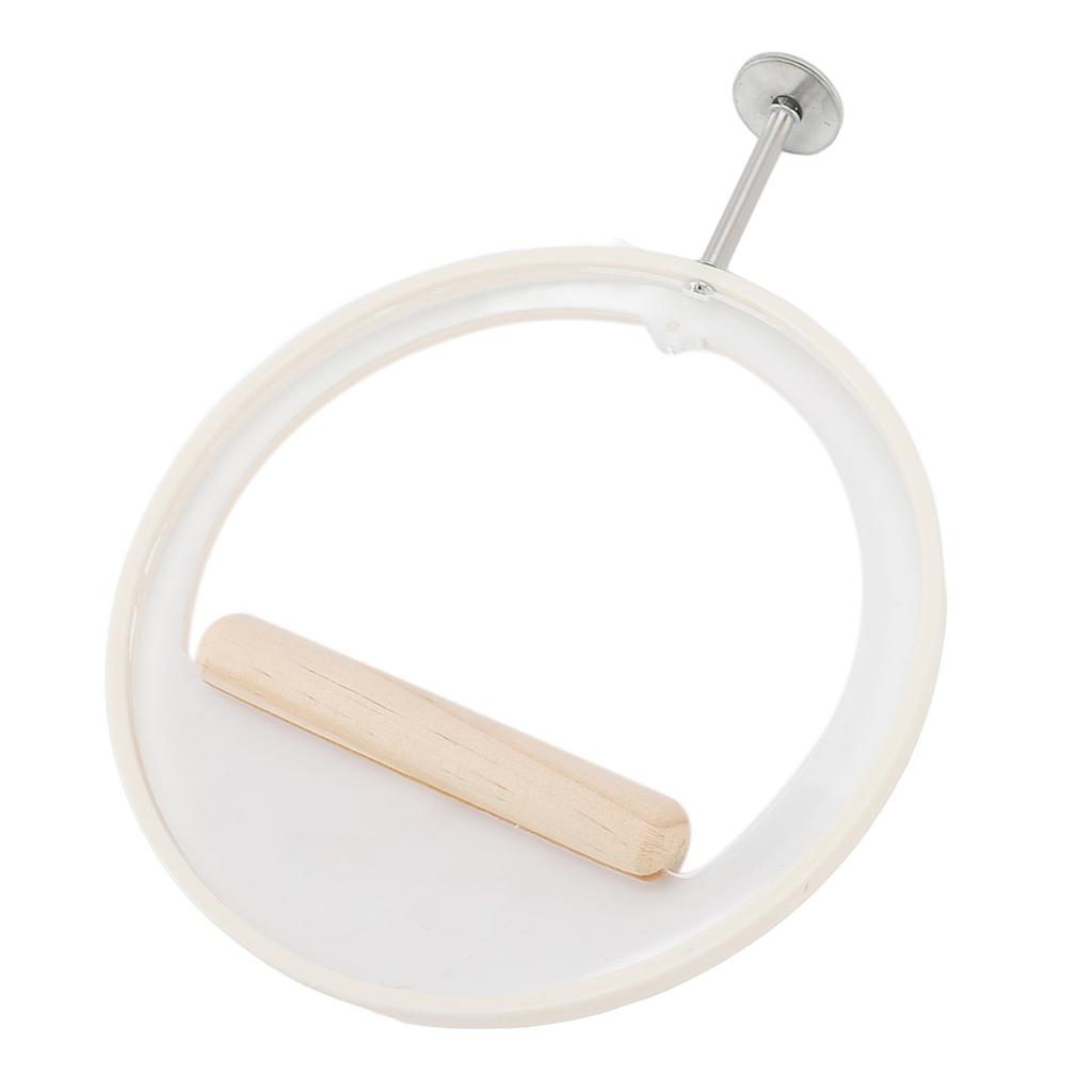 Parrot Perch Multifunction Acrylic Wood Climbing Chewing Bird Perch Stand Bird Cage Accessories