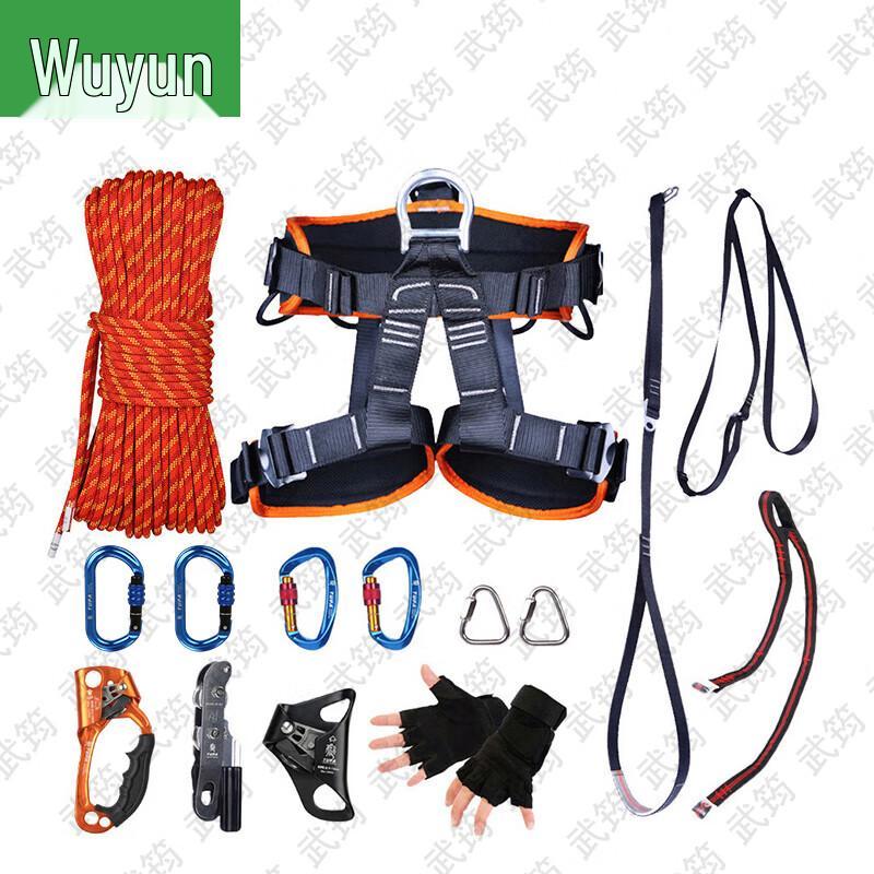 Outdoor Rock Climbing  Rappelling Safety Kit