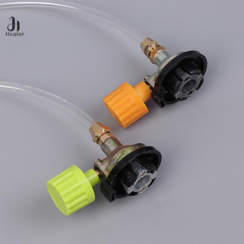 1PC Camping Gas Stove Gas Refill Adapter Outdoor Cassette Gas Tank Filling Valve Gas Tank Furnace Inflation Valve Accessories