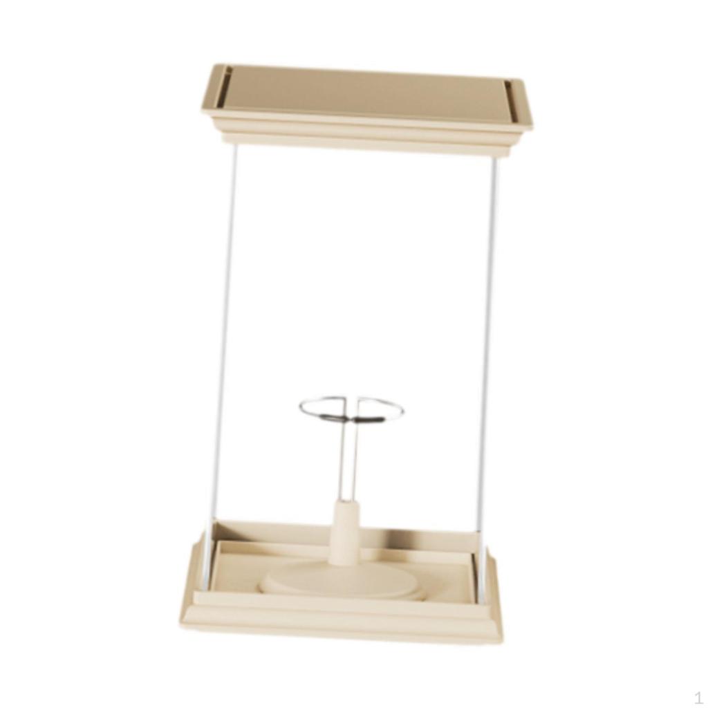 Clear Figure Display Case Doll Box Dustproof Multipurpose Storage Organizer Toy