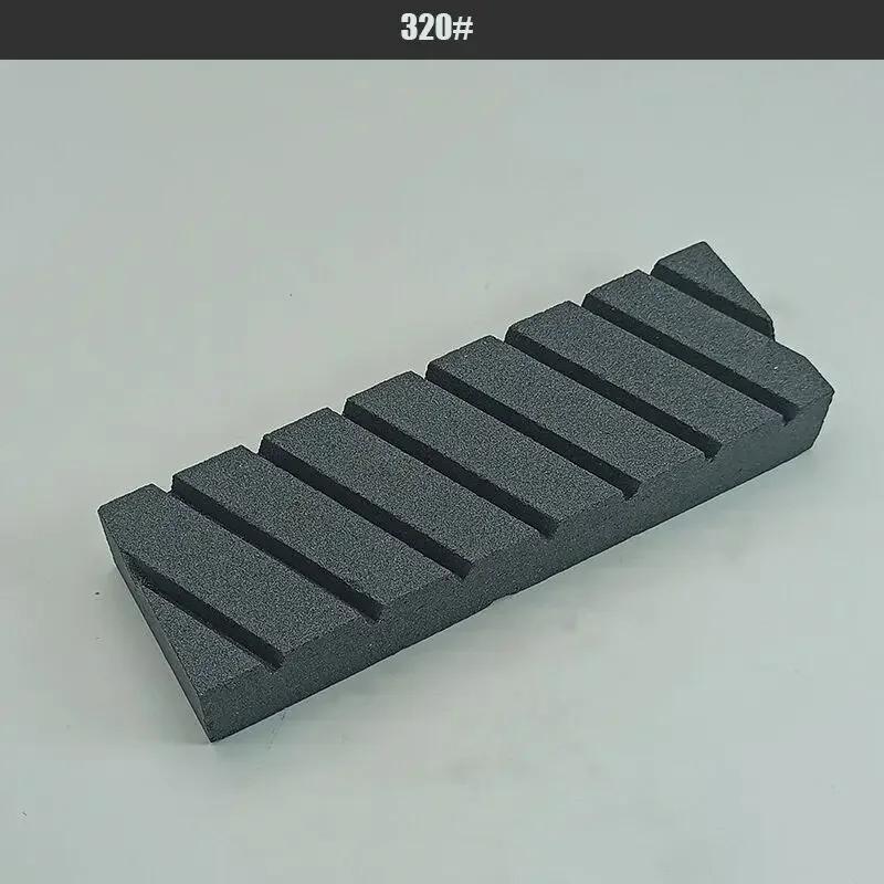 Oilstone Whetstone Sharpening Stone Fixed Knife Sharpener Angle guide 15degrees Accessories Kitche Knives Auxiliary Tool320-8000