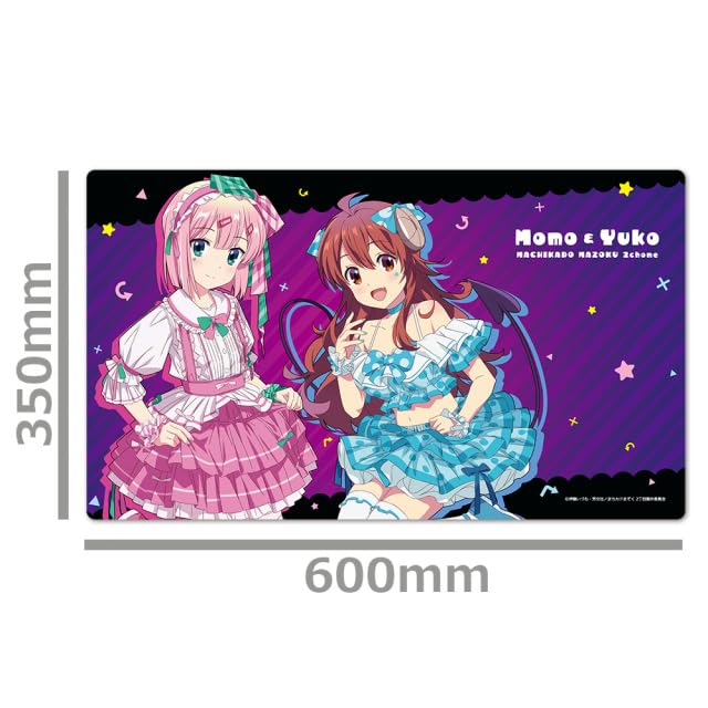 Machikado Mazoku Character Rubber Mat B Momo Lolita Fashion 2-Chome [Yuko & ver.]