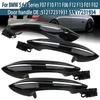 For BMW 5 6 7 Series F07 F10 F11 F06 F12 F13 F01 F02 4X Black Outer Outside Exterior Comfort Access Door Handle Set 51217231931