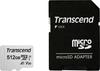 Transcend Premium 300S Carte microSDXC 512 GB Class 10, UHS-I, UHS-Class 3, V30 Video Speed Class, A1 Application Perfo