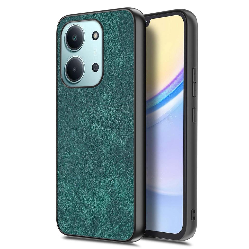 Shockproof Case For Xiaomi Poco C85 4G (171mm)/Redmi 15C 4G (Global) (171mm) Slim Retro Leather Phone Back Cover