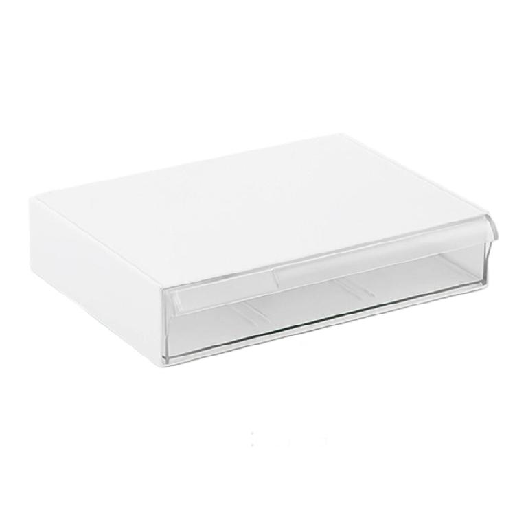 

Portable Desktop Transparent Storage Box Drawer Office File Storage Box Bedroom Study Stack Combination Storage Cabinet прозрачный белый