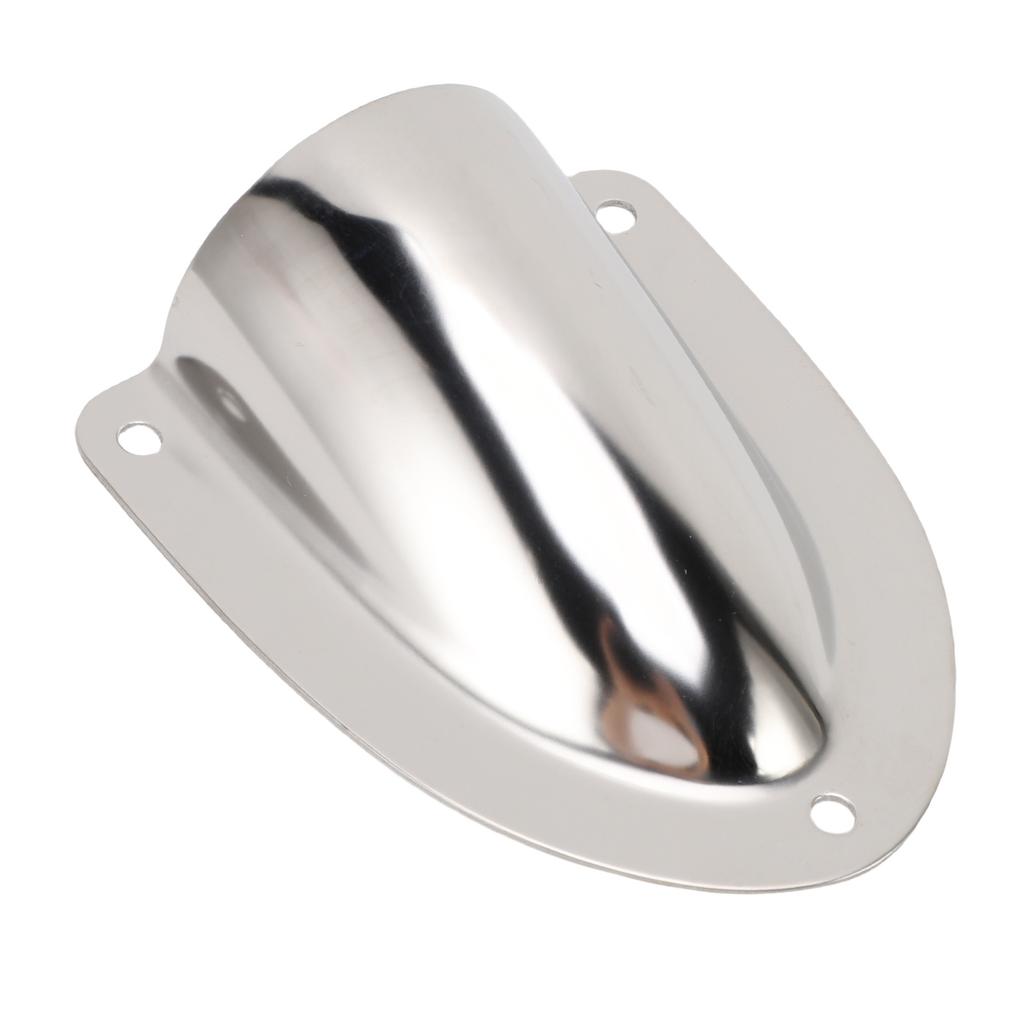 4.7 X 3.9 X 1.4in Marine Wire Vent Cover 316 Stainless Steel Polished Finish Clamshell Vent Cover