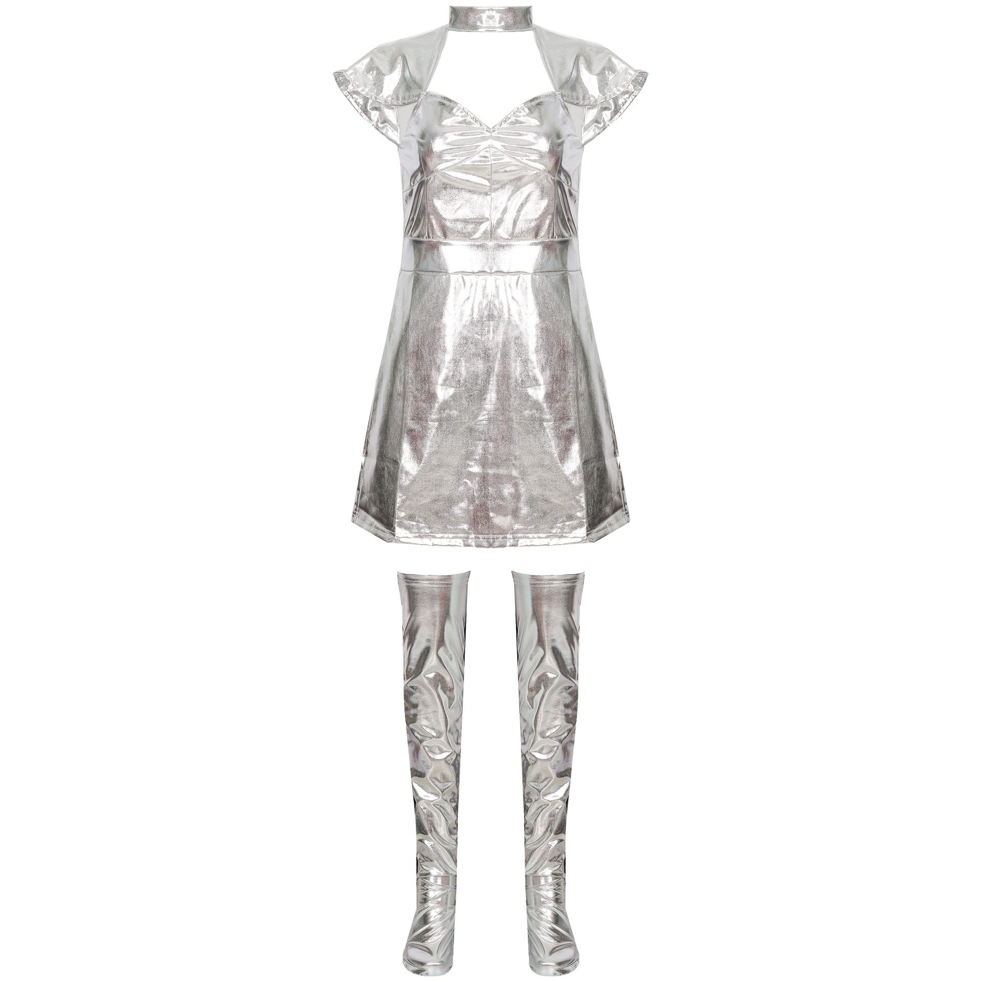 

M-XL Хэллоуин костюм воина из космоса косплей костюм воина-женщины Звездных войн, сценический костюм L