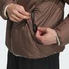 adidas Giacca imbottita con cappuccio reversibile a maniche lunghe con strisce a lettera da uomo Outerwear KC2492