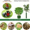 1pc Green Plastic Tree Protectors Connectable Tree Guards For Lawn Care Durable Plant Protection Equipment Gardening Accessories