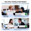 Digital Display Translation Bluetooth Earphones Translation Earhook Headphones  Travel
