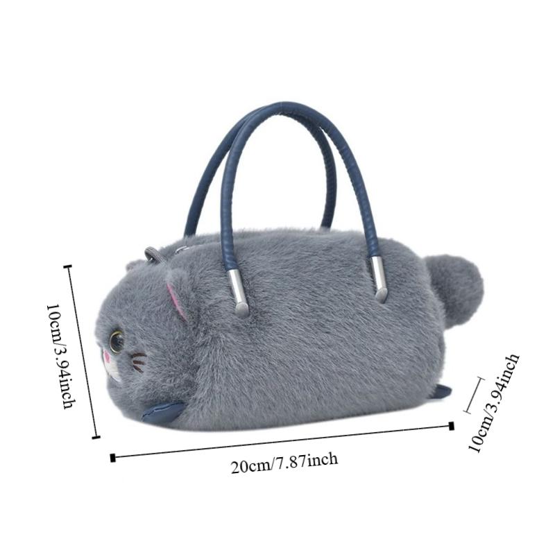 Designer Cat Cross Bag Small Cute Women's Handbag New Simulated Cat Bag  for Girls