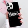 the walking dead logo Coque Shell For iPhone 17 Air 15 16e 14 13 12 Pro Max 11 Pro Max Plus Phone Case Cover