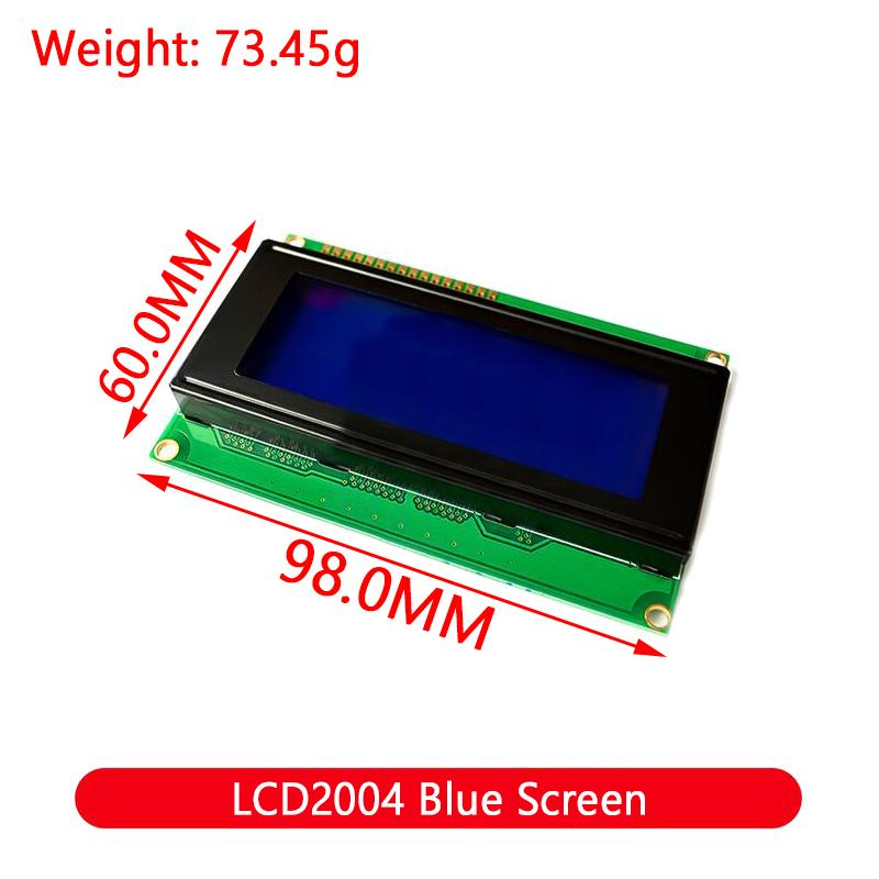 LCD Module Blue Green Screen For Arduino 0802 1602 2004 12864 LCD Character UNOR3 Mega2560 Display PCF8574T IIC I2C Interface