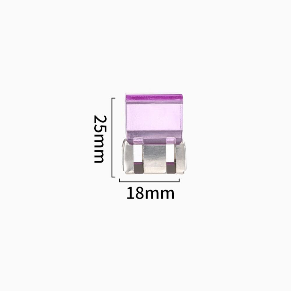 Morandi Color Letter Paper Clip Transparent Test Paper File Folder Push Clip  School Office